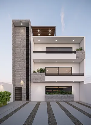 <strong>Edificio Libertad<span>Residencial</span></strong><i>→</i>